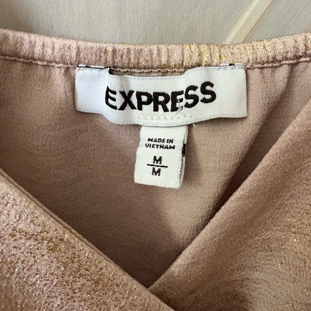 Express Tan/Gold Cami - Picture 6 of 8